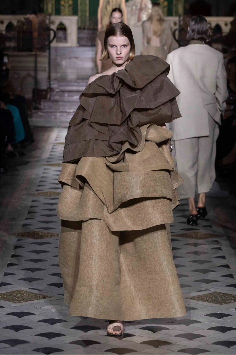 スカート UMA WANG FW24 JANE SKIRTS (UW2032 UW600) Uma Wang FW24 - COEVAL Magazine
